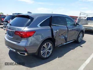 2018 Acura MDX Technology with VIN 5J8YD3H53JL007552, listed as a IAAI auction lot 42648090 with 58,706 mi miles and . Bid and sale history available at DreamBid. Image 4.