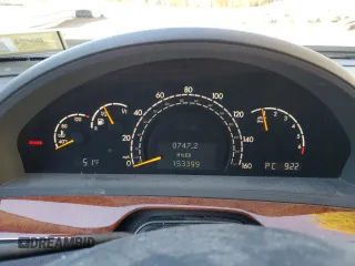 2006 Mercedes-Benz S 430 with VIN WDBNG83J86A461436, listed as a Copart auction lot 74079764 with 153,399 mi miles and Salvage Title. Bid and sale history available at carsss.com. Image 9.