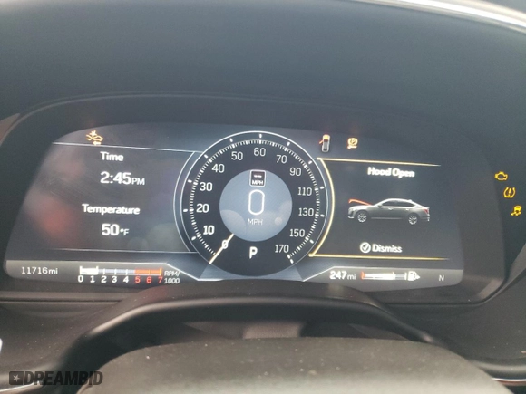 2023 Cadillac CT5 Sport with VIN 1G6DU5RK4P0148480, listed as a Copart auction lot 80514914 with 11,716 mi miles and Salvage Title. Bid and sale history available at carsss.com. Image 9.