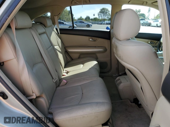 2006 Lexus RX 400h with VIN JTJHW31U660034714, listed as a Copart auction lot 48347105 with 109,176 mi miles and Salvage Title. Bid and sale history available at DreamBid. Image 11.