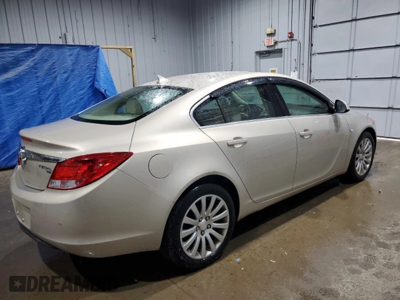2011 Buick Regal CXL RL4 with VIN 2G4GS5EC4B9176286, listed as a Copart auction lot 50908375 with 131,435 mi miles and Salvage title. Bid and sale history available at DreamBid. Image 3.