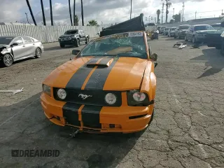 2007 Ford Mustang GT Deluxe with VIN 1ZVFT85H375334354, listed as a Copart auction lot 73364193 with Not Provided miles and Salvage Title. Bid and sale history available at carsss.com. Image 10.