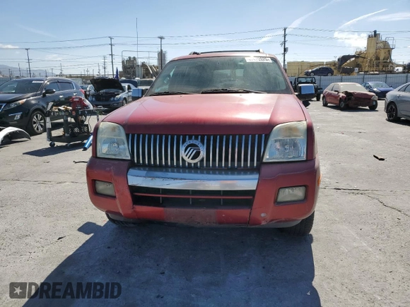 2007 Mercury Mountaineer Premier with VIN 4M2EU48867UJ10768, listed as a Copart auction lot 47492025 with 75,470 mi miles and Salvage Title. Bid and sale history available at carsss.com. Image 5.