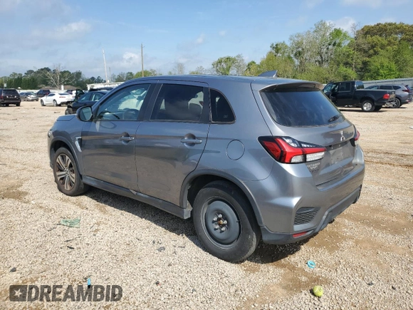 2020 Mitsubishi Outlander Sport ES 2.0 with VIN JA4AR3AU1LU018415, listed as a Copart auction lot 51012875 with 104,569 mi miles and Clean Title. Bid and sale history available at carsss.com. Image 2.