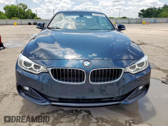 2017 BMW 4 Series 430i z VIN WBA4U7C37H5H20043, wystawiony jako Copart lot #57810165 z przebiegiem 63 419 mil mil oraz Szkoda całkowita • Salvage title. Historia ofert i sprzedaży dostępna na DreamBid. Obrazek 5.