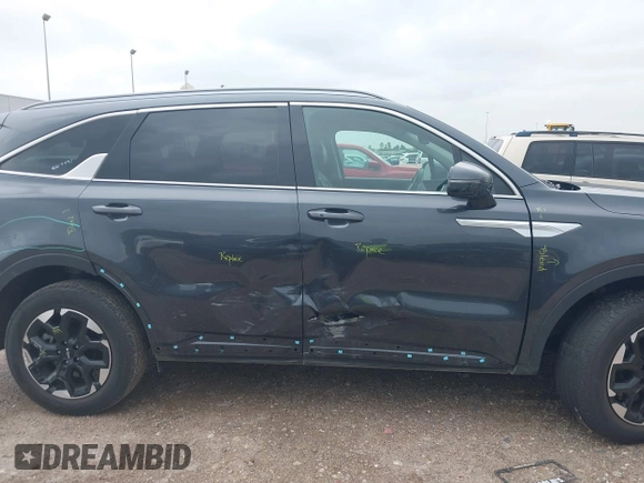2024 Kia Sorento S with VIN 5XYRLDJC1RG254208, listed as a IAAI auction lot 42634400 with 29,794 mi miles and . Bid and sale history available at DreamBid. Image 6.