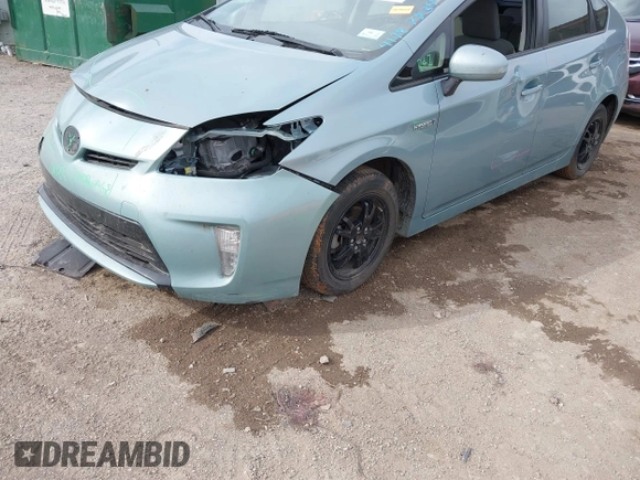 2013 Toyota Prius One with VIN JTDKN3DU5D5654753, listed as a IAAI auction lot 41787934 with 93,470 mi miles. Bid and sale history available at carsss.com. Image 18.