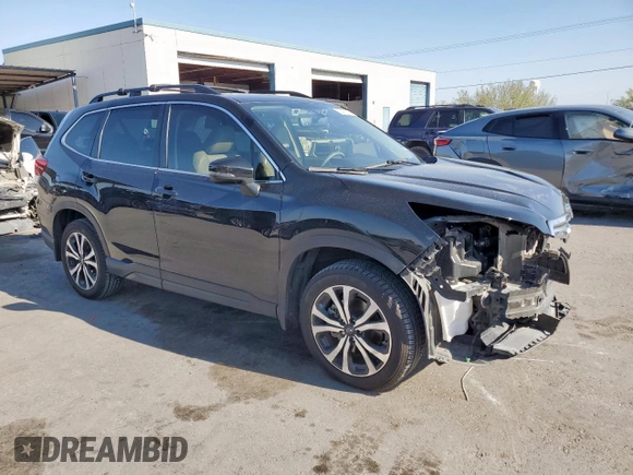2021 Subaru Forester Limited with VIN JF2SKAUC7MH551239, listed as a Copart auction lot 63401825 with 42,104 mi miles and Salvage title. Bid and sale history available at DreamBid. Image 4.