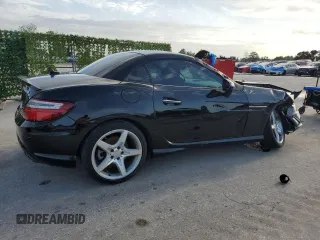 2013 Mercedes-Benz SLK-Class SLK 250 with VIN WDDPK4HA9DF061496, listed as a Copart auction lot 59889904 with 94,123 mi miles and Salvage Title. Bid and sale history available at carsss.com. Image 3.