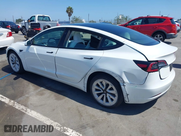 2023 Tesla Model 3 с VIN 5YJ3E1EA3PF484277, выставлен на аукционе IAAI как лот 42558827 с пробегом 38 641 миль миль и . История ставок и продаж доступна на DreamBid. Изображение 3.