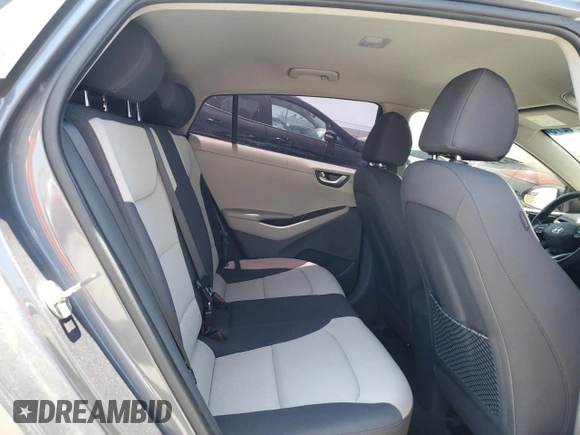 2019 Hyundai Ioniq Blue with VIN KMHC65LC7KU131433, listed as a Copart auction lot 57298275 with 86,779 mi miles and Salvage title. Bid and sale history available at DreamBid. Image 10.