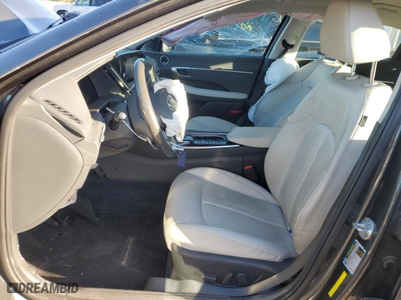 2022 Hyundai Sonata Limited with VIN KMHL34J22NA173074, listed as a Copart auction lot 84163474 with 29,159 mi miles and Salvage Title. Bid and sale history available at carsss.com. Image 7.