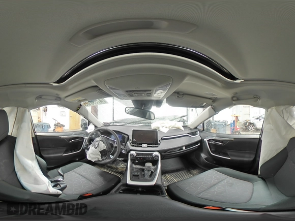 2024 Toyota RAV4 XLE with VIN 2T3P1RFV3RC454515, listed as a Copart auction lot 47398185 with Not Provided miles and Salvage Title. Bid and sale history available at DreamBid. Image 13.