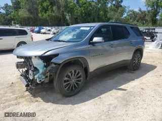 2023 Chevrolet Traverse RS with VIN 1GNEVJKW5PJ298636, listed as a Copart auction lot 53103595 with 13,313 mi miles and Salvage Title. Bid and sale history available at carsss.com. Image 1.