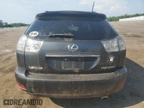 2006 Lexus RX 330 with VIN 2T2HA31U66C090882, listed as a Copart auction lot 62592915 with 190,332 mi miles and Clean title. Bid and sale history available at DreamBid. Image 6.