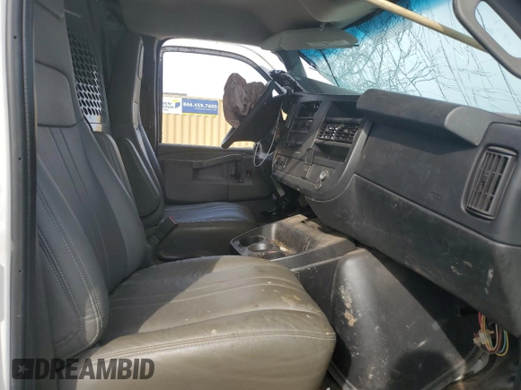 2017 Chevrolet Express Cargo with VIN 1GCWGAFF4H1351037, listed as a Copart auction lot 43127665 with Not Provided miles and Non Repairable. Bid and sale history available at DreamBid. Image 11.