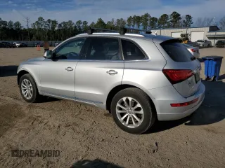 2013 Audi Q5 Premium with VIN WA1CFAFPXDA064787, listed as a Copart auction lot 89256705 with 130,529 mi miles and Salvage Title. Bid and sale history available at carsss.com. Image 2.