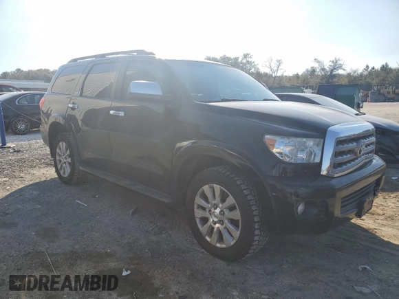2016 Toyota Sequoia Platinum with VIN 5TDDW5G18GS144639, listed as a Copart auction lot 88896755 with 141,248 mi miles and Salvage Title. Bid and sale history available at carsss.com. Image 4.
