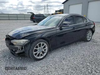 2015 BMW 3 Series 320i with VIN WBA3B1C54FK138574, listed as a Copart auction lot 50770105 with 98,260 mi miles and Salvage Title. Bid and sale history available at carsss.com. Image 1.