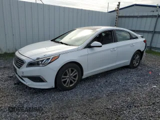 2016 Hyundai Sonata SE with VIN 5NPE24AF5GH403642, listed as a Copart auction lot 55575015 with 147,462 mi miles and Salvage Title. Bid and sale history available at carsss.com. Image 1.
