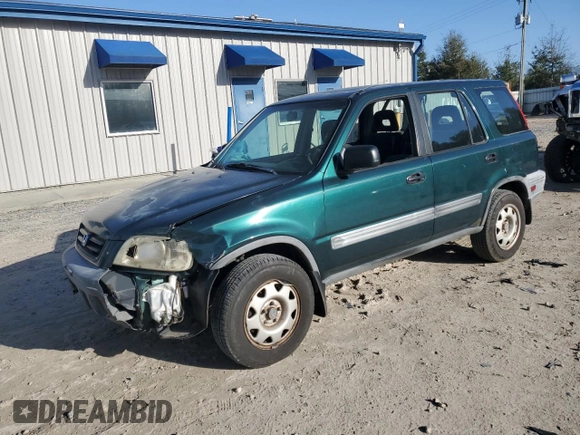 2001 Honda CR-V LX with VIN JHLRD28411S011239, listed as a Copart auction lot 47870585 with 245,931 mi miles and Salvage Title. Bid and sale history available at carsss.com. Image 1.