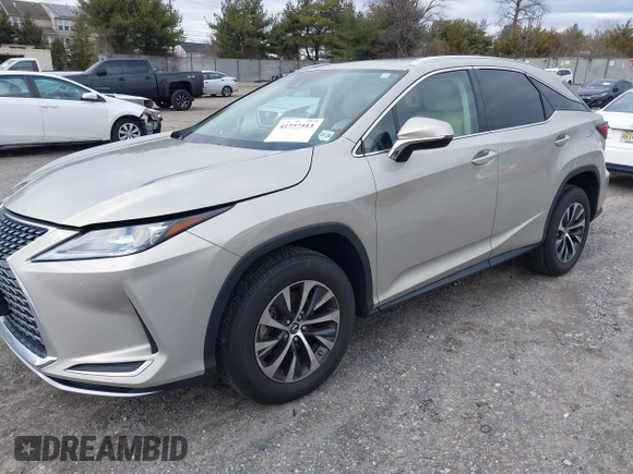 2021 Lexus RX with VIN 2T2HZMDA4MC260038, listed as a IAAI auction lot 41737513 with 45,252 mi miles. Bid and sale history available at carsss.com. Image 17.