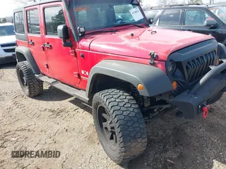 2007 Jeep Wrangler Unlimited X with VIN 1J4GB39187L176609, listed as a IAAI auction lot 41700012 with 213,797 mi miles and . Bid and sale history available at DreamBid. Image 1.