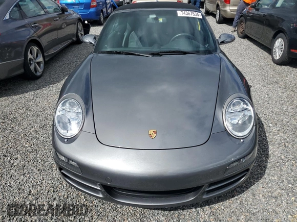 2008 Porsche 911 Carrera S with VIN WP0CB29948S775728, listed as a Copart auction lot 74367534 with Not Provided miles and Non Repairable. Bid and sale history available at DreamBid. Image 5.