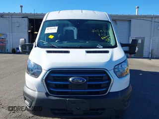 2022 Ford E-Transit Cargo with VIN 1FTBW9CK0NKA50238, listed as a IAAI auction lot 40785590 with 38,944 mi miles. Bid and sale history available at carsss.com. Image 12.
