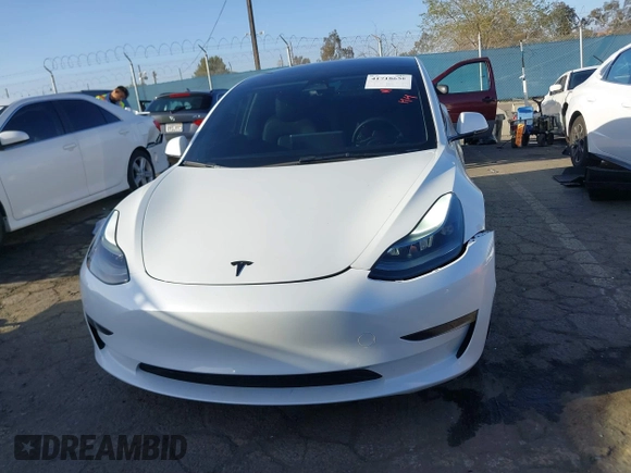 2023 Tesla Model 3 with VIN 5YJ3E1EA0PF503352, listed as a IAAI auction lot 41718658 with 28,426 mi miles and . Bid and sale history available at DreamBid. Image 12.