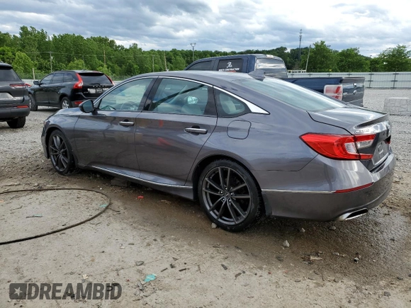 2019 Honda Accord Touring with VIN 1HGCV2F95KA017407, listed as a Copart auction lot 58015325 with 252,387 mi miles and Salvage title. Bid and sale history available at DreamBid. Image 2.