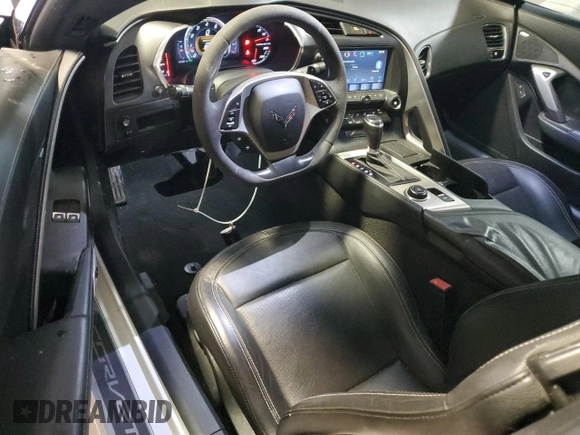 2016 Chevrolet Corvette 1LT with VIN 1G1YB2D71G5118256, listed as a Copart auction lot 80724654 with 81,991 mi miles and Salvage Title. Bid and sale history available at carsss.com. Image 8.