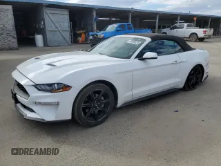 2018 Ford Mustang EcoBoost Premium with VIN 1FATP8UH6J5124498, listed as a Copart auction lot 48898825 with 86,073 mi miles and Salvage Title. Bid and sale history available at carsss.com. Image 1.