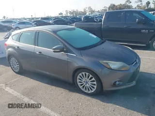 2012 Ford Focus Titanium with VIN 1FAHP3N22CL200249, listed as a IAAI auction lot 42149873 with 103,805 mi miles and . Bid and sale history available at carsss.com. Image 1.