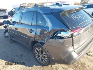2024 Toyota RAV4 Hybrid XLE Premium with VIN 4T3B6RFV4RU146232, listed as a IAAI auction lot 41309703 with 15,082 mi miles. Bid and sale history available at carsss.com. Image 3.