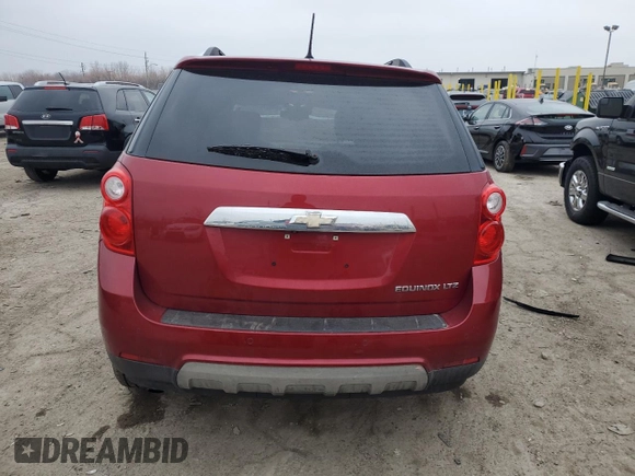 2014 Chevrolet Equinox LTZ with VIN 1GNALDEK7EZ107070, listed as a Copart auction lot 44627015 with 138,653 mi miles and Clean Title. Bid and sale history available at carsss.com. Image 6.