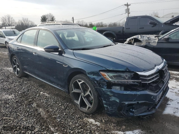 2020 Volkswagen Passat 2.0T R-Line with VIN 1VWMA7A37LC001761, listed as a Copart auction lot 43545755 with 23,513 mi miles and Salvage Title. Bid and sale history available at carsss.com. Image 4.
