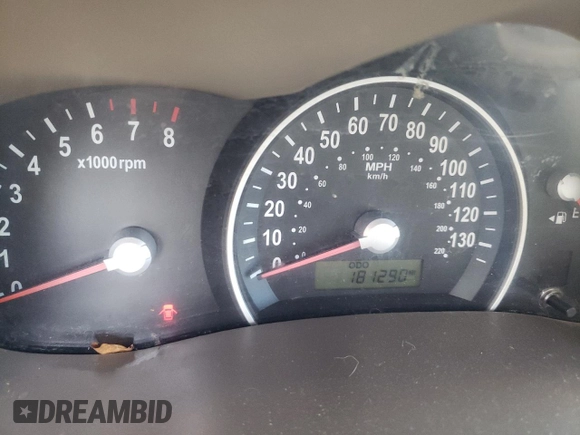2006 Kia Sedona LX with VIN KNDMB233066086431, listed as a Copart auction lot 63221294 with 181,290 mi miles and Clean Title. Bid and sale history available at DreamBid. Image 9.