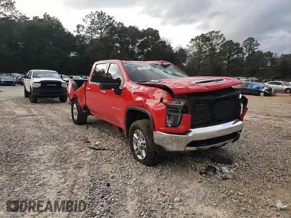 2022 Chevrolet Silverado 3500HD LTZ with VIN 2GC4YUEY9N1211791, listed as a Copart auction lot 43073595 with 69,841 mi miles and Salvage Title. Bid and sale history available at DreamBid. Image 11.