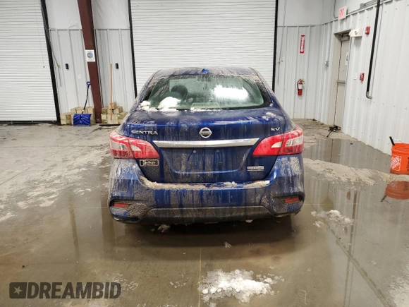 2019 Nissan Sentra SV with VIN 3N1AB7AP6KY434051, listed as a Copart auction lot 44333885 with 65,566 mi miles and Salvage Title. Bid and sale history available at DreamBid. Image 6.