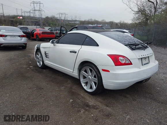 2005 Chrysler Crossfire Limited z VIN 1C3AN69L85X029304, wystawiony jako IAAI lot #41938178 z przebiegiem 107 751 mil mil oraz . Historia ofert i sprzedaży dostępna na DreamBid. Obrazek 3.