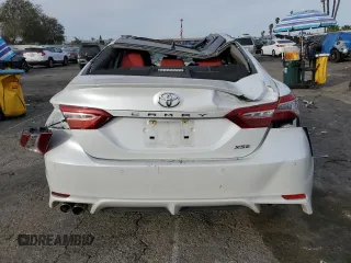 2020 Toyota Camry XSE with VIN 4T1K61AK9LU356596, listed as a Copart auction lot 84372504 with Not Provided miles and Salvage Title. Bid and sale history available at DreamBid. Image 6.
