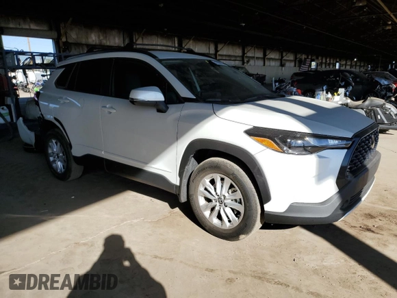2023 Toyota Corolla Cross LE с VIN 7MUCAABG3PV053900, выставлен на аукционе Copart как лот 47088935 с пробегом 8 705 миль миль и Списание • Salvage title. История ставок и продаж доступна на DreamBid. Изображение 4.
