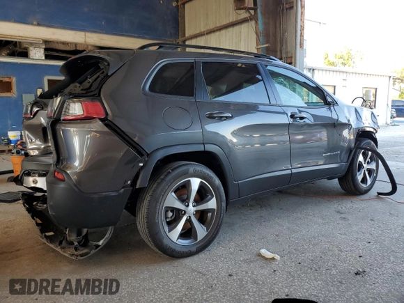 2022 Jeep Cherokee Limited with VIN 1C4PJMDN1ND546203, listed as a Copart auction lot 73985844 with 8,357 mi miles and Salvage title. Bid and sale history available at DreamBid. Image 3.