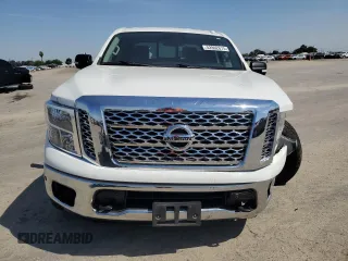 2018 Nissan Titan SV with VIN 1N6AA1E50JN537741, listed as a Copart auction lot 52802675 with 24,626 mi miles and Salvage title. Bid and sale history available at DreamBid. Image 5.
