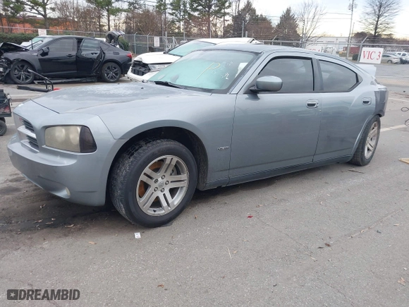 2007 Dodge Charger R/T with VIN 2B3KA53H97H890980, listed as a IAAI auction lot 41208643 with 225,898 mi miles. Bid and sale history available at carsss.com. Image 17.
