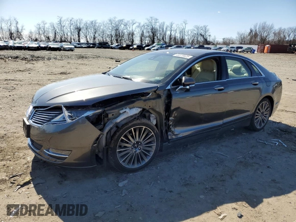 2015 Lincoln MKZ z VIN 3LN6L2JK1FR604092, wystawiony jako Copart lot #48379525 z przebiegiem 64 656 mil mil oraz Szkoda całkowita • Salvage title. Historia ofert i sprzedaży dostępna na DreamBid. Obrazek 1.