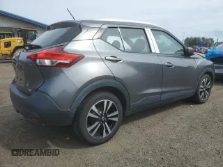 2019 Nissan Kicks S with VIN 3N1CP5CU2KL532749, listed as a Copart auction lot 51682655 with 136,070 mi miles and Clean Title. Bid and sale history available at DreamBid. Image 3.