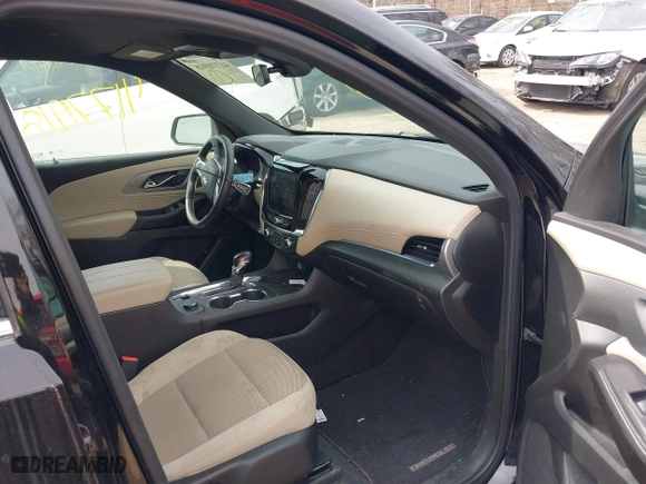 2022 Chevrolet Traverse LT Cloth with VIN 1GNEVGKW3NJ141333, listed as a IAAI auction lot 41771918 with 56,179 mi miles. Bid and sale history available at carsss.com. Image 5.