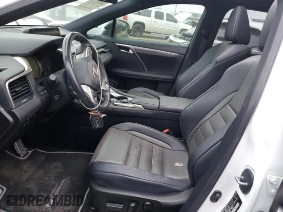 2019 Lexus RX 350 with VIN 2T2BZMCA0KC198352, listed as a Copart auction lot 84217554 with 80,624 mi miles and Salvage title. Bid and sale history available at DreamBid. Image 7.